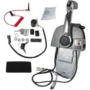 5006186 Outboard Remote Throttle Control Console Top Mount for Johnson/evinrude,Single Lever Binnacle Control With Key Switch in Kuwait