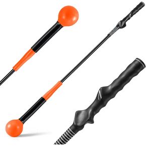ULTIMATE Golf Swing Trainer, Heavy Warm Up Stick, Tempo Speed Flexibility Distance Balance Strength Training Aid, Right-Handed Ergonomic Golf Grip Trainer, Indoor & Outdoor Practice in Kuwait