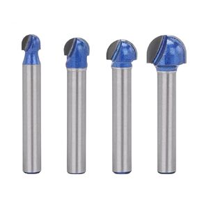 6mm/6.35mm Shank Corner Rouonding Router Bit Wood Milling Cutter for Woodworking Tool Wood Trimmer Cutter(6x6.35mm) in Kuwait