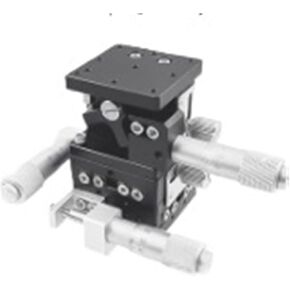 منصة إزاحة محور BIRAN LD40-LM XYZ، منضدة رفع يدوية ثلاثية المحاور، طاولة انزلاقية ذات ضبط بصري دقيق in Kuwait