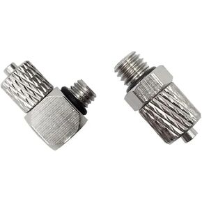 موصل أنبوب هوائي صغير PC PL برغي من خلال تركيب سريع وصلة ملتوية سريعة خيط ذكر M3 M4 M5 M6 - أنبوب OD 3 مم 4 مم 6 مم 1 قطعة (PL6-M6) in Kuwait