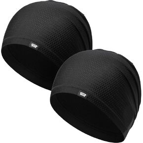 LONGLONG 2 Pack Summer Beanies - Lightweight Breathable Cooling Skull Caps for Women Men Sports & Daily Wear in Kuwait