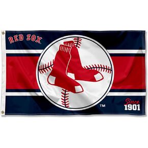 لافتة علم WinCraft Boston Red Sox Retro Vintage Throwback 3x5 قدم بحلقة معدنية in Kuwait