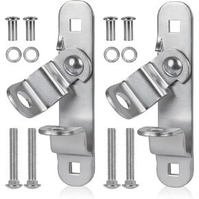 مشبك باب المقطورة شديد التحمل مع أبازيم، مزلاج باب البضائع المغلق مع 304 مسامير من الفولاذ المقاوم للصدأ لقفل الكاميرا ومقابض المنحدر (عبوتان) in Kuwait