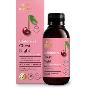 شراب الأنف والأذن والحنجرة للأطفال، تركيبة عشبية للجيوب الأنفية والصحة الموسمية تشمل إشنسا، بيلارجونيوم وزهرة البيلسان، نباتي - 5.1 أونصة سائلة (30 حصة) in Kuwait