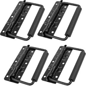 صندوق أدوات من الفولاذ المقاوم للصدأ مقاس 4.99 بوصة مقابض مقابض زنبركية شديدة التحمل للصناديق الخشبية وصناديق البطاريات (4 قطع) in Kuwait