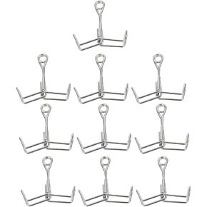 BESTYASH 10 Pcs Spring Hose Clamps Tubing Shut off Clips Water Flow Control Tube Clamps for Laboratory Flexible Rubber Tubes and Water Pipes in Kuwait
