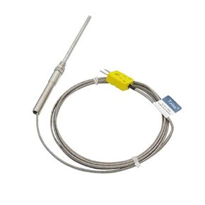 Thermocouple Probe K Type/E Type Temperature Sensor | Needle | Industrial Wire 1Pcs(1.9m,200mm) in Kuwait