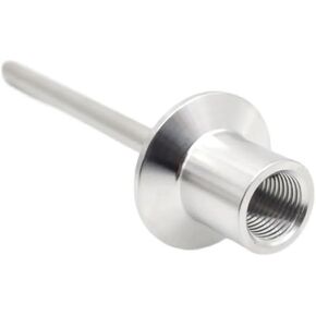 1.5" Flange50.5mm Tri Thermowell with 1/2" NPT Female Thread,Compatible Thermowell,L-150mm(6") Homebrewing Beer Tools 304 in Kuwait