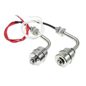Stainless Steel L Type Liquid Water Level Controller Sensor Internal Float Switch Tank Pool Tower 1Pcs(304 Red 200 Degrees) in Kuwait