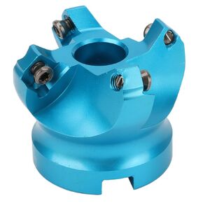 Lathe Face Milling Cutter, Cutter Head, SEKT1204 Face Milling Cutter 4 Flutes Aluminum Alloy, Accurate Machining, Rough Machining, Plane Machining for Metal Processing in Kuwait
