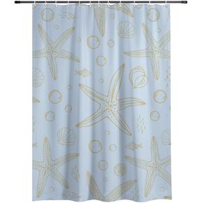 Elegant Style Farmhouse Shower Curtain with Hooks, Summer Waterproof Shower Curtain Elegant, Washable Fabric Holiday Nature Curtains for Bath Unique Bathroom Decor 48×72 in in Kuwait
