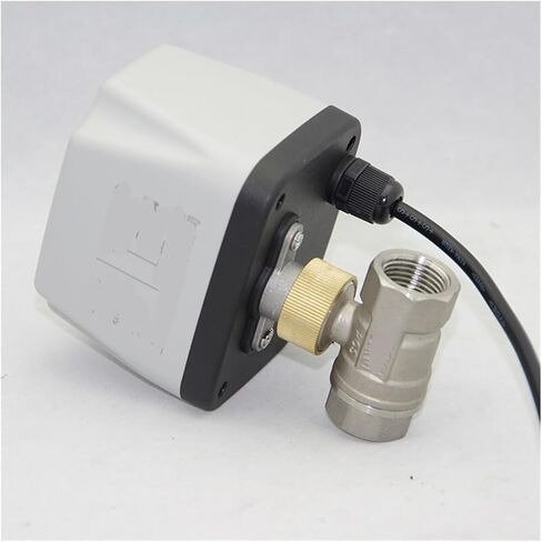 DN15 DN20 DN25 صمام كروي من الفولاذ المقاوم للصدأ بثلاثة خطوط وتحكم واحد صمام كروي من الفولاذ المقاوم للصدأ AC220V(1) in Kuwait