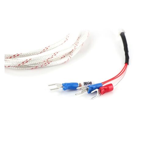 WZPT-01 Compression Spring M12 PT100 Type with 1-5M Wire Cable Thermocouple Connector 1Pcs(PT100 1M M12) in Saudi Arabia