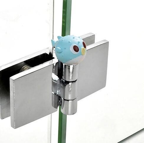 حيوانات بحرية إبداعية صغيرة لطيفة، سمكة منتفخة، رؤوس مفصلات أسماك الفقاعات مجموعة علوية مزخرفة 6 قطع، ديكور منزلي، رأس مفصل مغناطيسي، مفصل باب in Kuwait