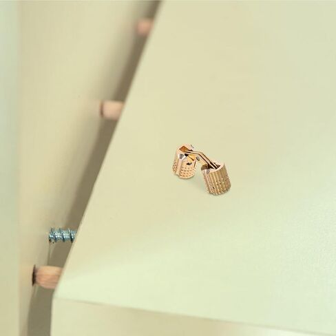 مفصلات نحاسية غير مرئية من BESTOYARD مفصلات نحاسية 10 مم للأبواب الخشبية وخزائن الأثاث والمشروعات اليدوية in Kuwait