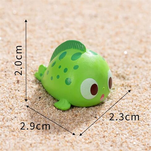 Cute Mini Creative Marine Animals, Clownfish, Sea Fish Hinge Heads Decorative Topper Set 6PCS, Home Decoration,Magnetic Hinge Head Toppers Door Hinge in Saudi Arabia