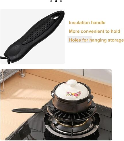 موزع الحرارة لموقد الغاز، لوحة ناشر الحرارة المخفض للوحة الغليان، موزع الحرارة مع مقبض للمواقد الكهربائية والغازية in Kuwait