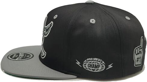لاس فيغاس نيو كروس سيف القراصنة أسود رمادي 2Tone Era Snapback Hat Cap in Kuwait
