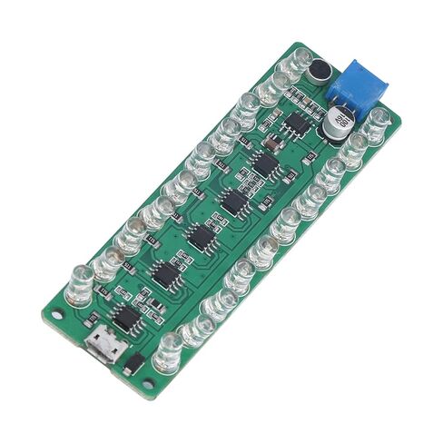 LED Display, Adjustable VU Meter Potentiometer. Voice Activated Sensor. Against Reverse Connection. for The Test Sound in Saudi Arabia