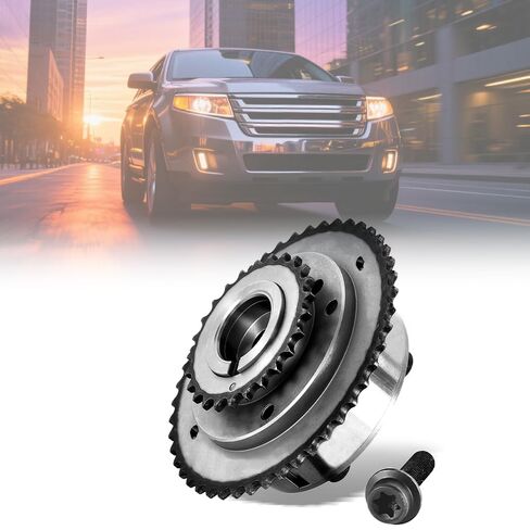 2pcs المدخول والعادم VVT توقيت عمود الحد الأدنى لترس غير متوافق مع 2011-2014 Hyundai Elantra & 2012-2016 KIA Soul 2.0L FORTE KOUP 1.8L L4 محرك استبدال# 24370-2E000 24350-2E001 in Kuwait
