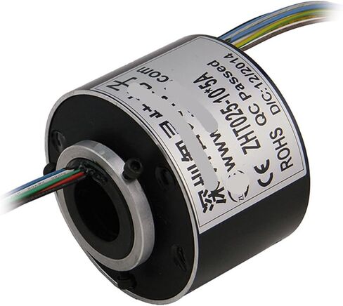 ZHT025-10 * 5A من خلال حلقة الانزلاق بفرشاة دوارة 360 درجة in Saudi Arabia