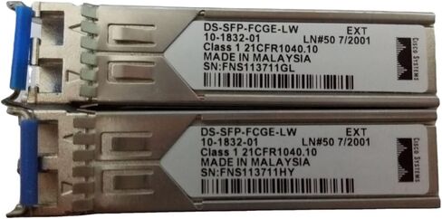 DS-SFP-FCGE-LW وحدة جيجابت SFP الضوئية أحادية الوضع 1.25G 1310NM 2KM مناسبة لـ LC المزدوج in Kuwait