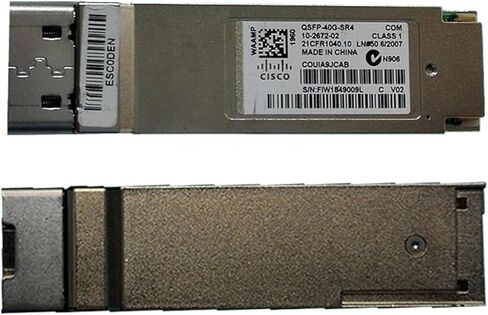 QSFP-40G-SR4 وحدة بصرية متعددة الأوضاع 10-2672-02 وحدة بصرية MPO 4 قنوات in Kuwait