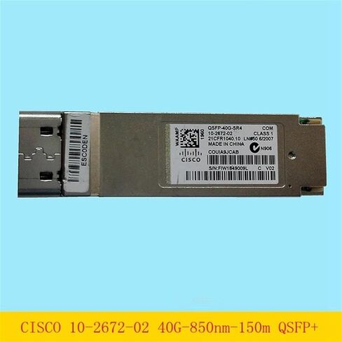 QSFP-40G-SR4 وحدة بصرية متعددة الأوضاع 10-2672-02 وحدة بصرية MPO 4 قنوات in Kuwait