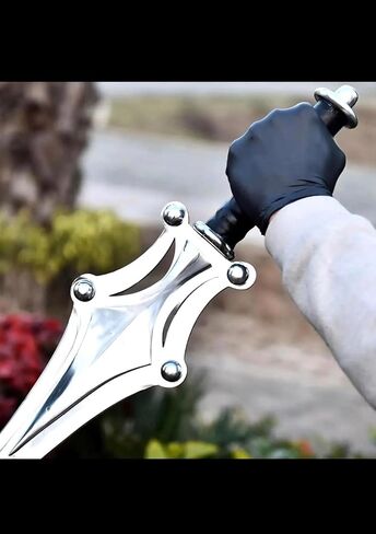 نسخة طبق الأصل من سيف هيمان Power HeeMan المصنوع يدويًا، نسخة طبق الأصل من سيف Grayskull Fantasy، دعامة كوسبلاي، شفرة من الفولاذ المقاوم للصدأ، ديكور، مجموعة، كوسبلاي (مستوحاة من HeeMan) in Saudi Arabia