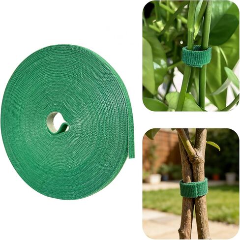 عطلة عيد الميلاد إكليل العلاقات هوك وحلقة اكليلا من الزهور الزخرفية 50FT لفة كبل النايلون الأشرطة كبل لعيد الميلاد عيد الهالوين درابزين، السور، السلالم أو أعمدة المصباح الديكور في الهواء الطلق (الأخضر) in Kuwait