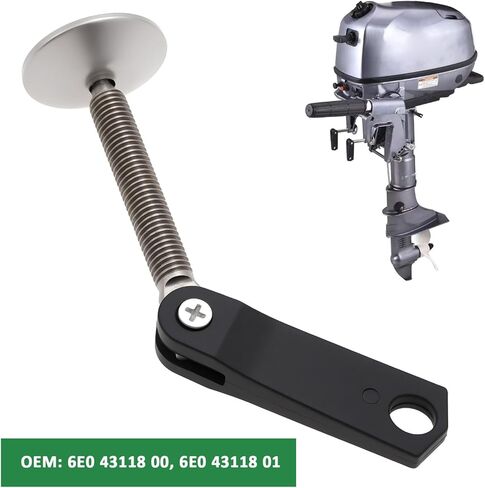 OTOTEC Outboard Motor Transom Clamp Handle M10 Thread for 4HP 5HP 6HP 8HP 9.9HP 15HP 2-Stroke Engines 6E0-43118-00 6E0-43118-01 in Saudi Arabia