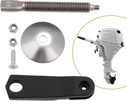 OTOTEC Outboard Motor Transom Clamp Handle M10 Thread for 4HP 5HP 6HP 8HP 9.9HP 15HP 2-Stroke Engines 6E0-43118-00 6E0-43118-01 in Saudi Arabia