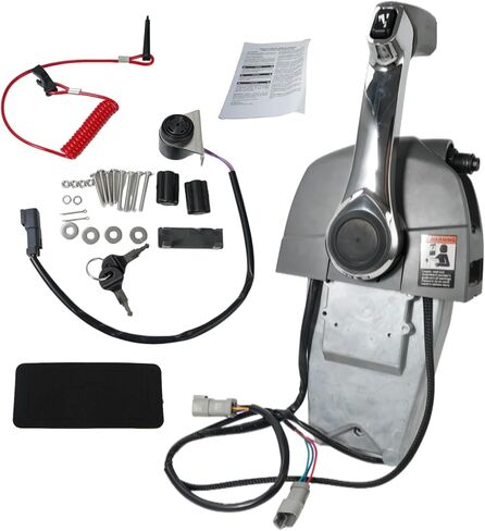 5006186 Outboard Remote Throttle Control Console Top Mount for Johnson/evinrude,Single Lever Binnacle Control With Key Switch in Kuwait
