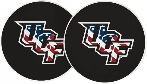 Desert Cactus University of Central Florida Car Accessories UCF Knights Absorbent Sandstone Cup Coasters Licensed Product Set of 2 (Design A) in Saudi Arabia