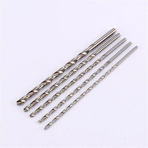 2pcs 4/4.5/5/6/8mm HSS Twist Drill Straight Shank Auger Drilling Bit Woodworking Tools ferramentas furadeira Extra Long 200mm(8mm) in Saudi Arabia
