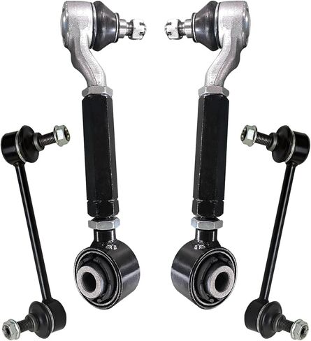Detroit Axle-مجموعة أذرع التحكم العليا الخلفية لعام 2009-2015 هوندا بيلوت ، 2007-2013 Acura MDX 2010-2013 ZDX ، 2 أذرع التحكم العليا ث/مفاصل الكرة ، 2 روابط شريط التأثير in Saudi Arabia