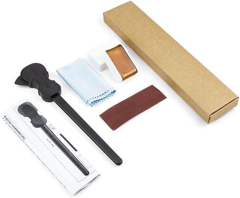 Guitar Bow Picasso Bow Folk Guitar Playing Bow - Black, Durable PC Material, 2-in-1 Functionality for Guitar Enthusiasts in Kuwait