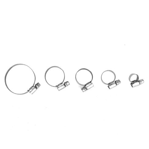 aqxreight 60pcs German Type Hose Clamp Spring Clamp/Holder Fasteners 8 12mm 12 22mm 16 27mm 20 32mm 32 50mm 32 50mm Made Qualit Hose ClampHose Clamps Spring ClipStainless Steel ClampHose in Saudi Arabia