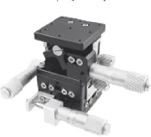 منصة إزاحة محور BIRAN LD40-LM XYZ، منضدة رفع يدوية ثلاثية المحاور، طاولة انزلاقية ذات ضبط بصري دقيق in Kuwait