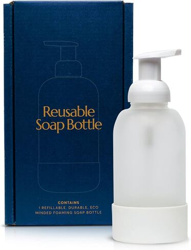 Cleanomic Reusable Soap Bottle - Dish Soap Dispenser, Soap Dispenser for Kitchen Sink, Hand Soap Dispenser, Kitchen Soap Dispenser, Bathroom Soap Dispenser, Soap Dispenser Bathroom Countertop in Saudi Arabia
