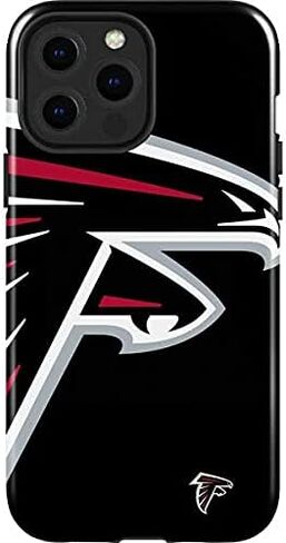 حافظة هاتف Skinit Impact متوافقة مع iPhone 13 Pro Max - تصميم شعار كبير مرخص رسميًا من NFL Atlanta Falcons in Saudi Arabia