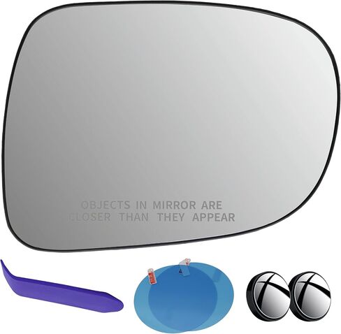EAP DRIVER Side Mirror Glass متوافق مع Lexus ES350 2007-2009 ، IS250 IS350 2006-2008 ، يتم تسخينه بدون تعتيم تلقائي 8796153250 8796153240 in Kuwait