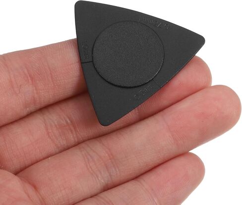 20pcs Acoustic Guitar Picks: Non-slip ABS Grip Folk Sticked Triangle Guitar Picks in 3 Thicknesses (0.5mm,0.75mm,1mm) for Comfortable Playing and Warm Tone in Saudi Arabia