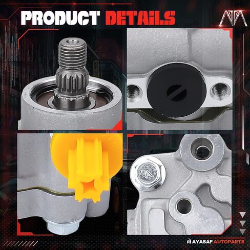 MAYASAF 21-5271 مضخة مساعدة توجيه الطاقة الهيدروليكية [3.0L V6 محرك فقط] FIT 2001-2004 FOR FORD ESCER ، 2001-2004 for Mazda Tribute in Saudi Arabia