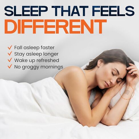 PNEUMA استعادة بقع النوم للبالغين - رقعة نوم قوية للغاية | الميلاتونين يساعد على النوم مجانًا | دعم النوم العميق القائم على النباتات | لصقات فيتامين طبيعية عبر الجلد - 16 قطعة in Kuwait