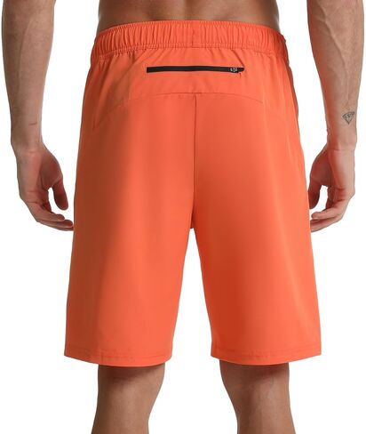 Mens Hiking Shorts with Zipper Pockets Quick-Dry Lightweight Gym Shorts for Camping Travel Sport and Outdoors in Saudi Arabia