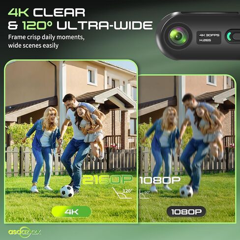 كاميرا الحركة 4K، كاميرا تسجيل فيديو صغيرة للجسم واي فاي، كاميرا خوذة POV رياضية يمكن ارتداؤها، كاميرا إبهام مع حافظة مقاومة للماء، كاميرا Bodycam بدون استخدام اليدين لركوب الخيل والدراجات النارية والتزلج وركوب الدراجات والبيسبول in Saudi Arabia