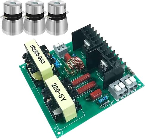 Power 150W Ultrasonic Cleaner pieceB Driver Board Kits with 3 Transducers for Automotive Parts in Saudi Arabia