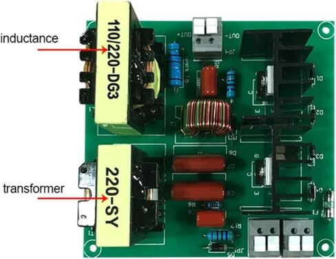 Power 150W Ultrasonic Cleaner pieceB Driver Board Kits with 3 Transducers for Automotive Parts in Saudi Arabia